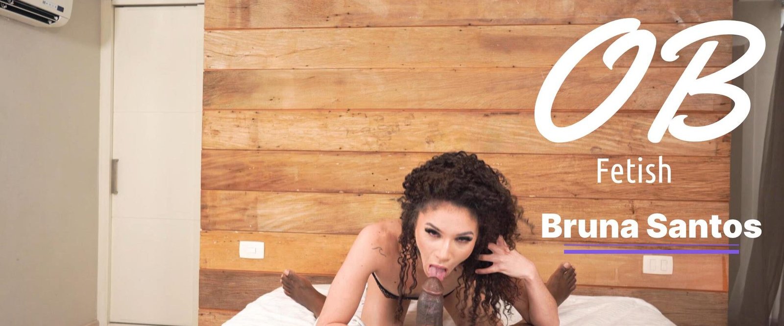 Bruna Santos, a horny Brazilian baddie, sucks a BBC OBF-008